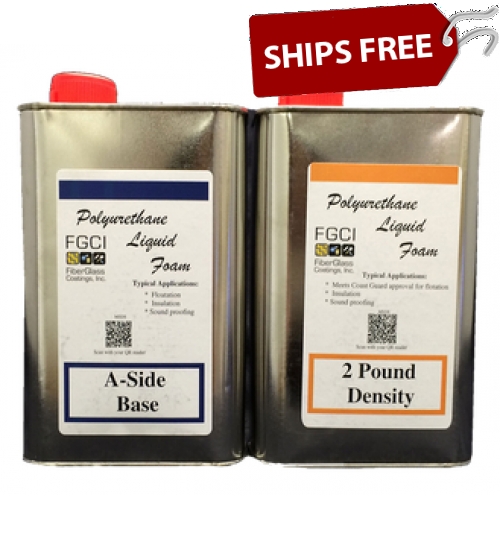 Liquid Urethane Foam Kit, 2 LB Density